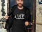 Preview: T-Shirt Herren "EVOLUTION" schwarz