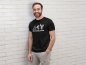 Preview: T-Shirt Herren "EVOLUTION" schwarz